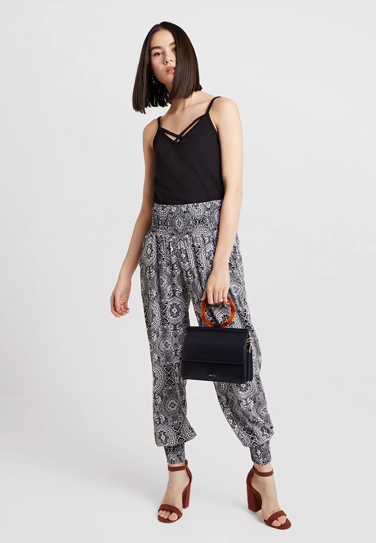 URBAN CLASSICS Ladies Sarong Pants - Broek - Black 2 URBAN CLASSICS Ladies Sarong Pants - Broek - Black - Afbeelding 2