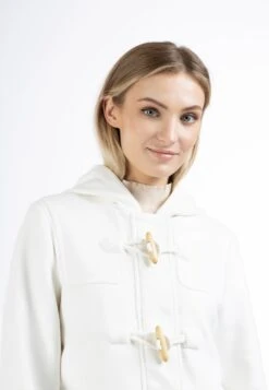 Dreimaster Trenchcoat - Wollweiss -Only Mode Winkel 45bf01214ba74271ada04b04469f9628