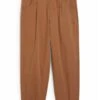 Relaxed Fit Jeans - Brown