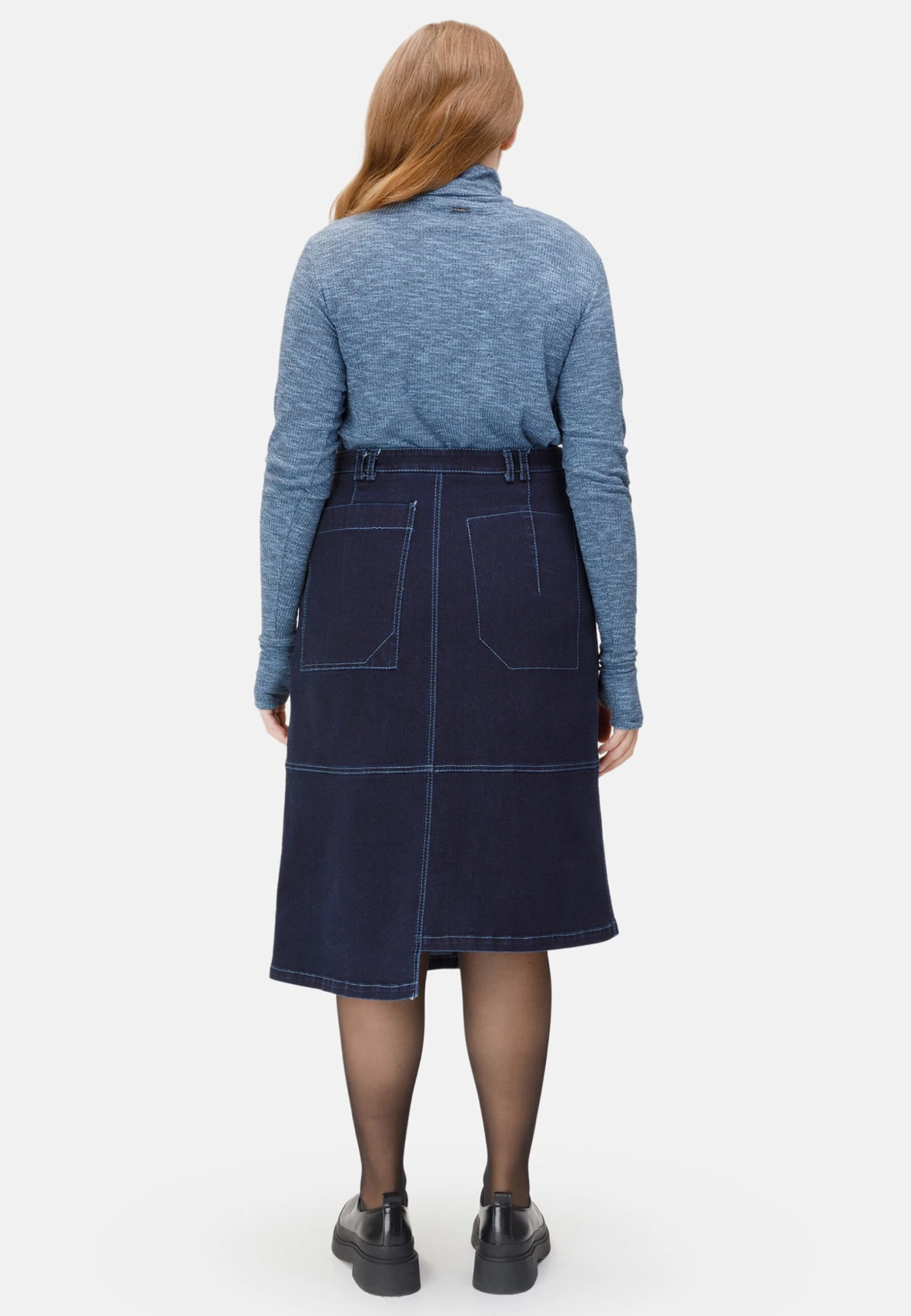 HELMIDGE Wikkelrok - Blau 3 HELMIDGE Wikkelrok - Blau - Afbeelding 3