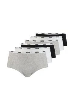 Puma 6 Pack - Slip - White Grey Black