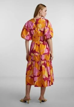 YAS Filippa - Jurk - Fuchsia Purple -Only Mode Winkel 4712debd2718498e9493f965d55ee428