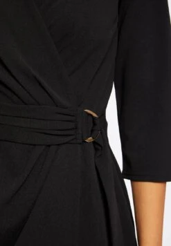 MORGAN Wrap With Buckle - Jurk - Black 7 MORGAN Wrap With Buckle - Jurk - Black -Only Mode Winkel 47298aa1081f48d599ae19221dd516e6