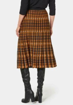 GOLDNER A-Lijn Rok - Amber / Black / Patterned 8 GOLDNER A-Lijn Rok - Amber / Black / Patterned -Only Mode Winkel 472f75c018ba48c996b821457c505c3a