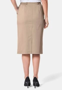 GOLDNER Kokerrok - Beige -Only Mode Winkel 4819dedd42454f669e2770d4d45894d1