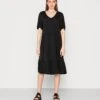 Object Objannie Dress - Jerseyjurk - Black