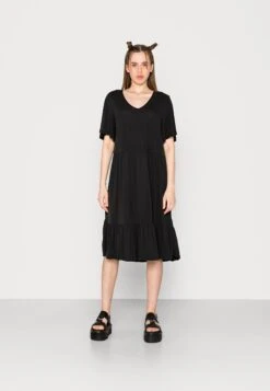 Object Objannie Dress - Jerseyjurk - Black