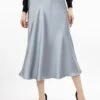 Dreimaster Casnagie - A-Lijn Rok - Graublau