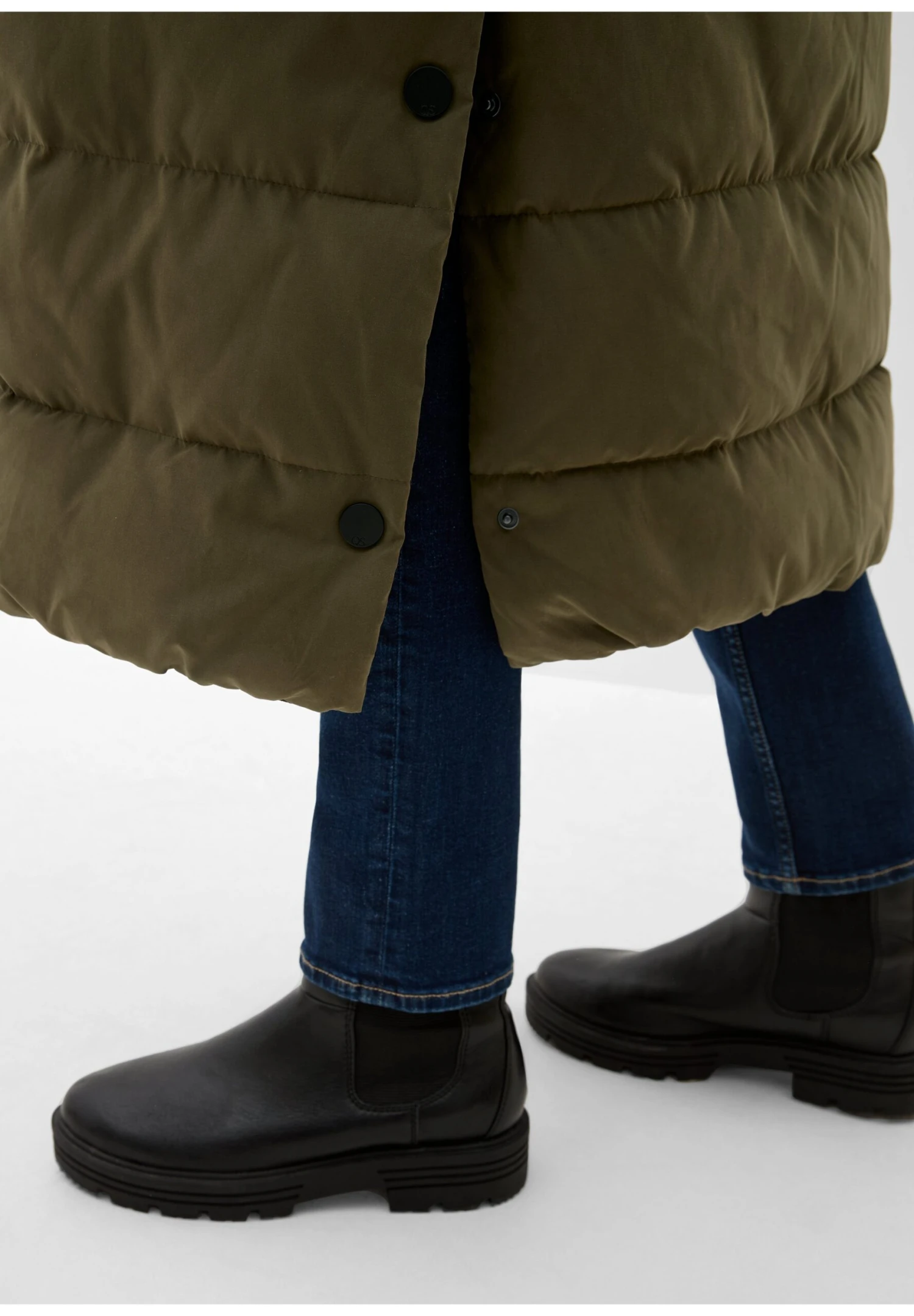 QS By S.Oliver Mit Kapuze - Winterjas - Olivgrün 5 QS By S.Oliver Mit Kapuze - Winterjas - Olivgrün - Afbeelding 5