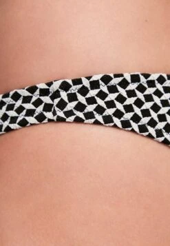 Oysho Mini Geometric Medium-Coverage - Bikinibroekje - Black -Only Mode Winkel 48adcae19f974970a8fa69dd9e1043ee