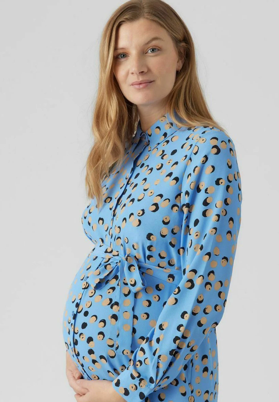 Vero Moda Blousejurk - Little Boy Blue 3 Vero Moda Blousejurk - Little Boy Blue - Afbeelding 3