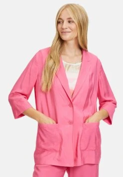 Betty Barclay Halflange Jas - Pink Flambé