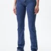 Dr. Denim Dixy - Straight Leg Jeans - Pyke Plain Dark Blue