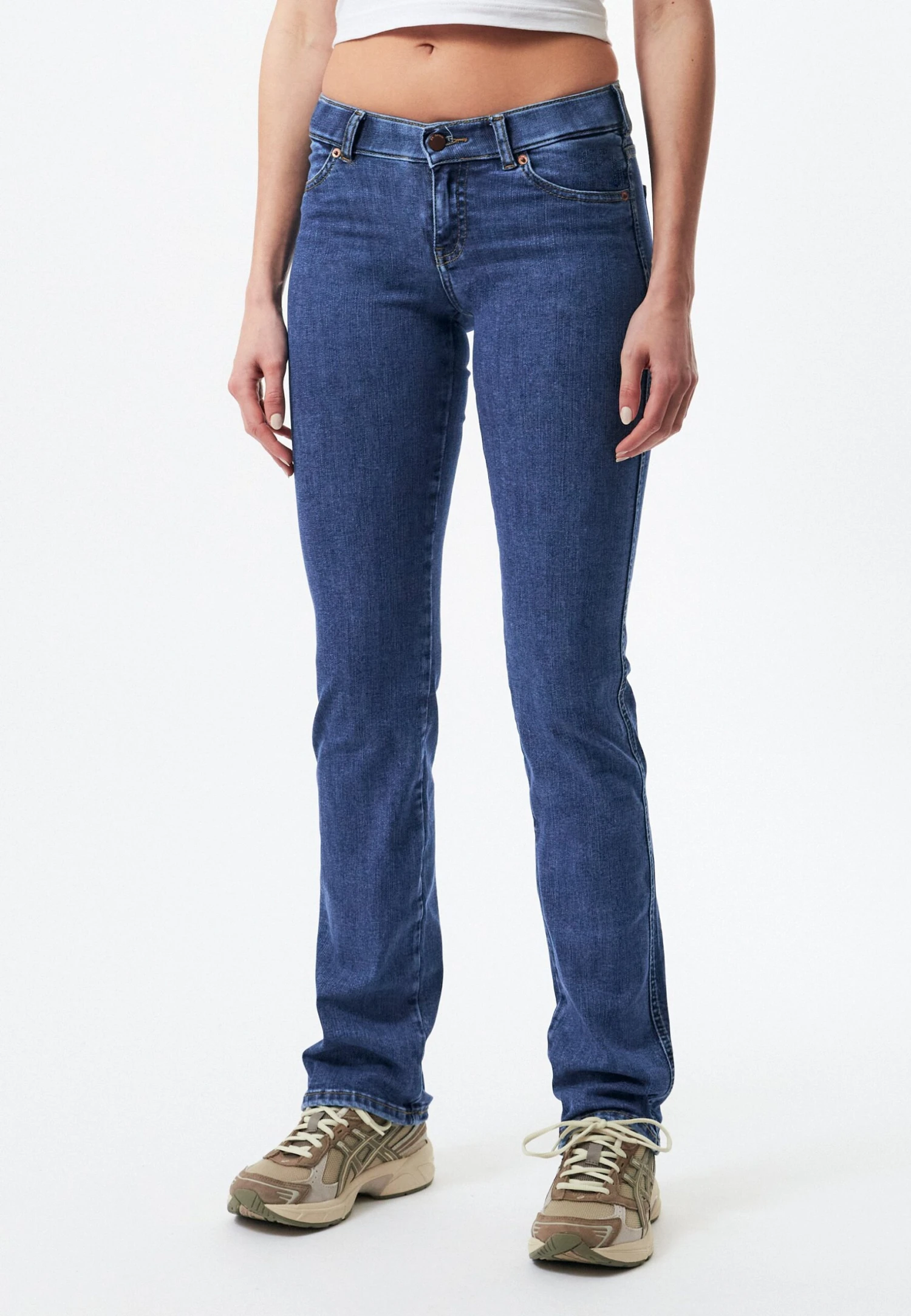 Dr. Denim Dixy - Straight Leg Jeans - Pyke Plain Dark Blue 1 Dr. Denim Dixy - Straight Leg Jeans - Pyke Plain Dark Blue