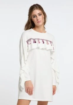 IZIA Hoona - Jurk - Wollweiss