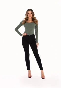 High Waist Skinny - Slim Fit Jeans - Black -Only Mode Winkel 4c1eac9a99374902aa442cc5d91c515b