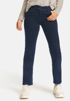 Gerry Weber Straight Leg Jeans - Dark Blue Denim