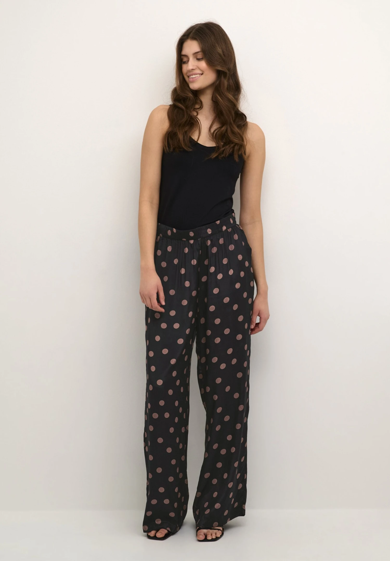 Kaffe Kajilli - Broek - Black With Dot 2 Kaffe Kajilli - Broek - Black With Dot - Afbeelding 2