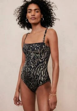 Bandeau Tummy Control Standard - Badpak - Khaki Green Animal -Only Mode Winkel 4e85f3c0cfab4243a73fa8cfd5c3127c