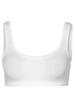 HANRO Touch Feeling - Bustier - White -Only Mode Winkel 4edab73272334edfb885e92e08939ee3