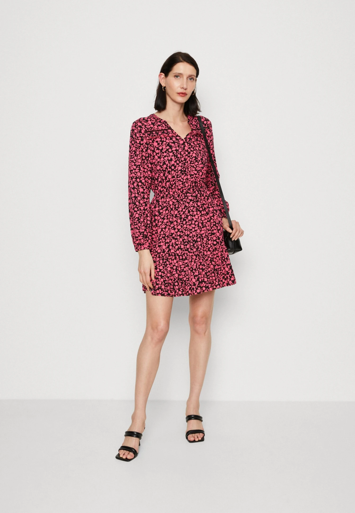 Marks & Spencer Ruffle Waist Mini - Blousejurk - Pink Mix 2 Marks & Spencer Ruffle Waist Mini - Blousejurk - Pink Mix - Afbeelding 2