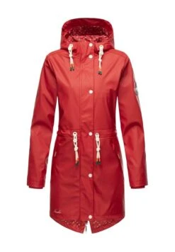 Navahoo Tropical Storm - Parka - Light Red -Only Mode Winkel 4f03df54c09d4683a24a12337a0e8cd8