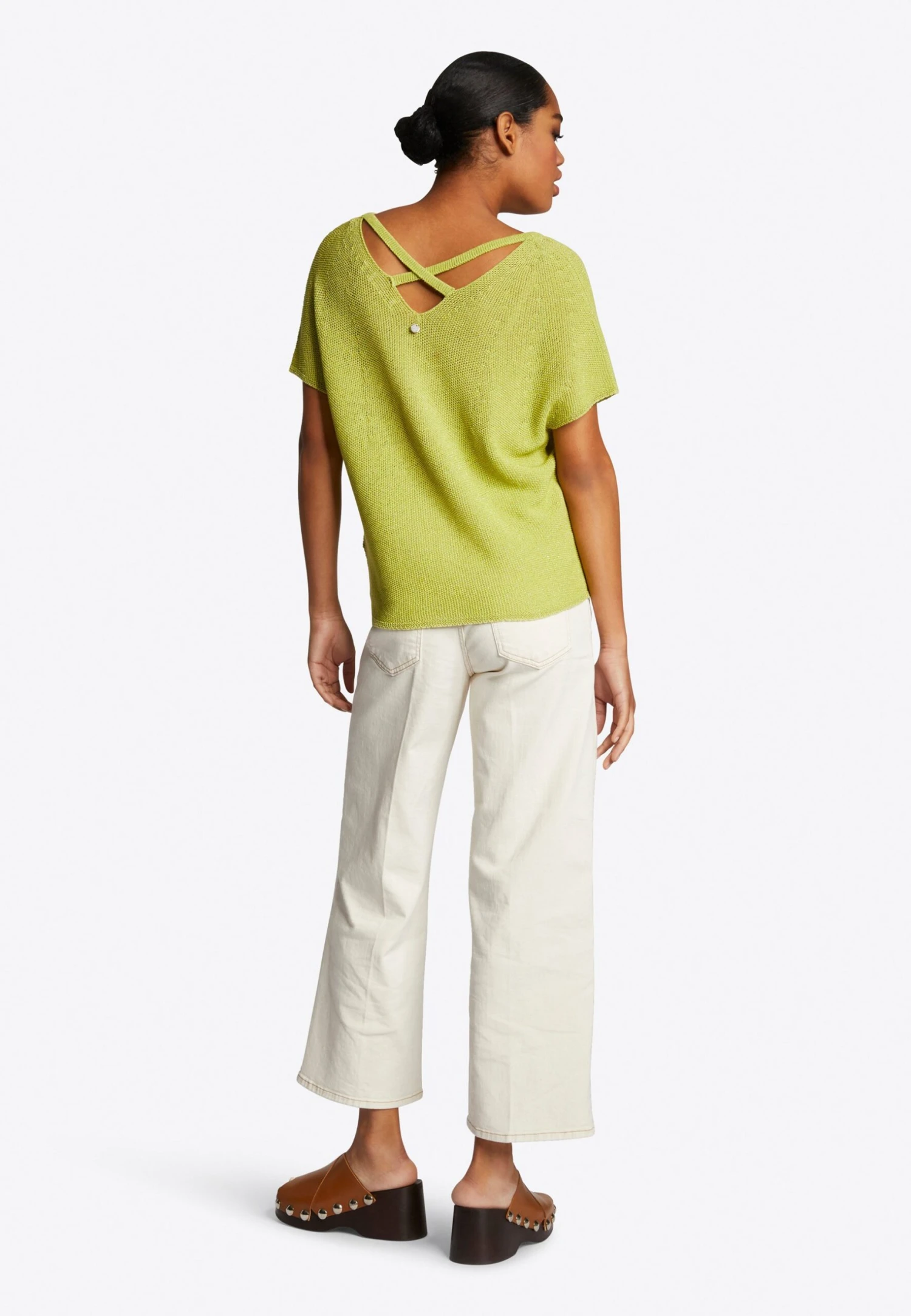 Rich&royal Culotte - Flared Jeans - Buttermilk 3 Rich&royal Culotte - Flared Jeans - Buttermilk - Afbeelding 3