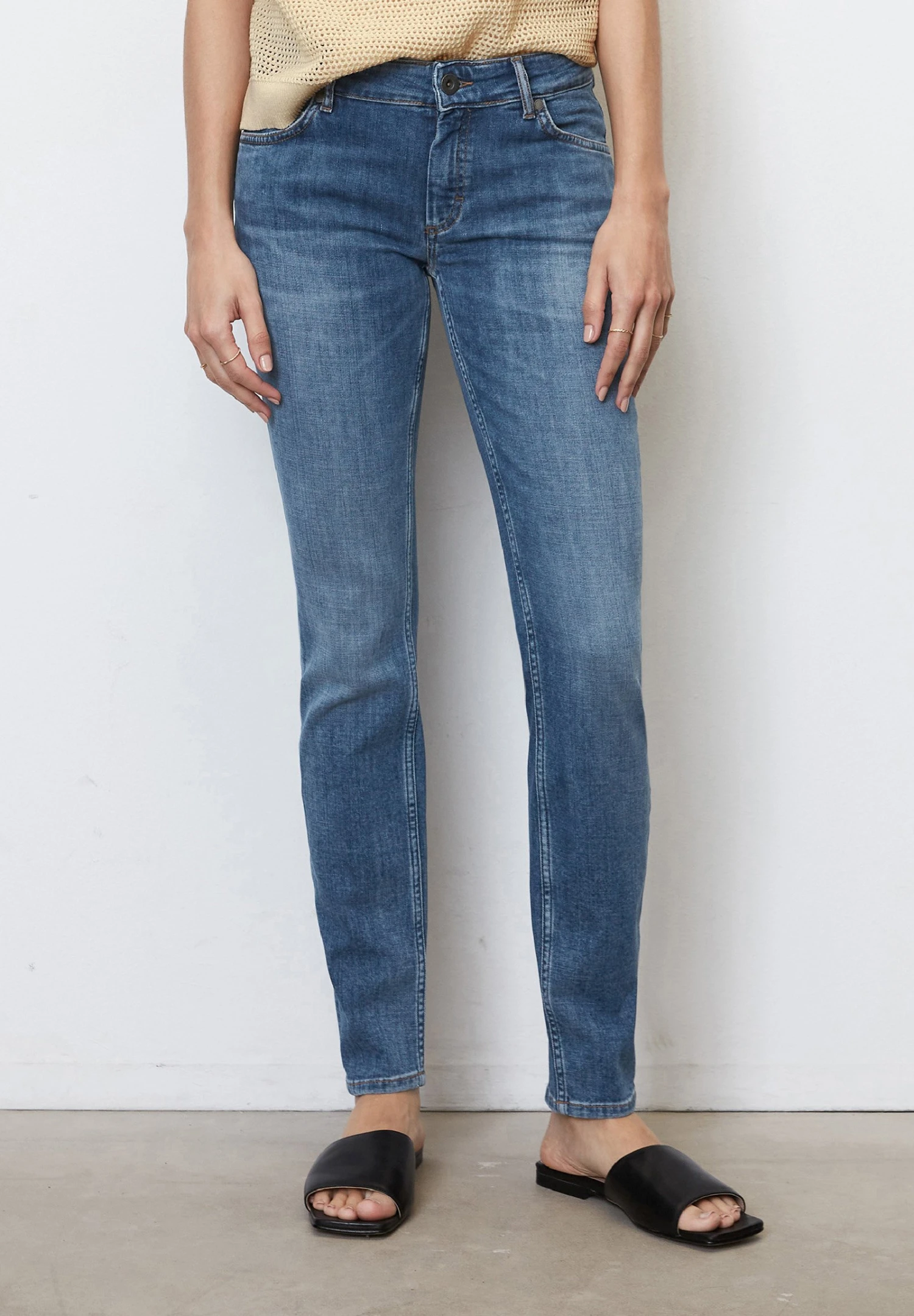 Marc O'Polo Slim Fit Jeans - Clean Jean Wash 3 Marc O'Polo Slim Fit Jeans - Clean Jean Wash - Afbeelding 3