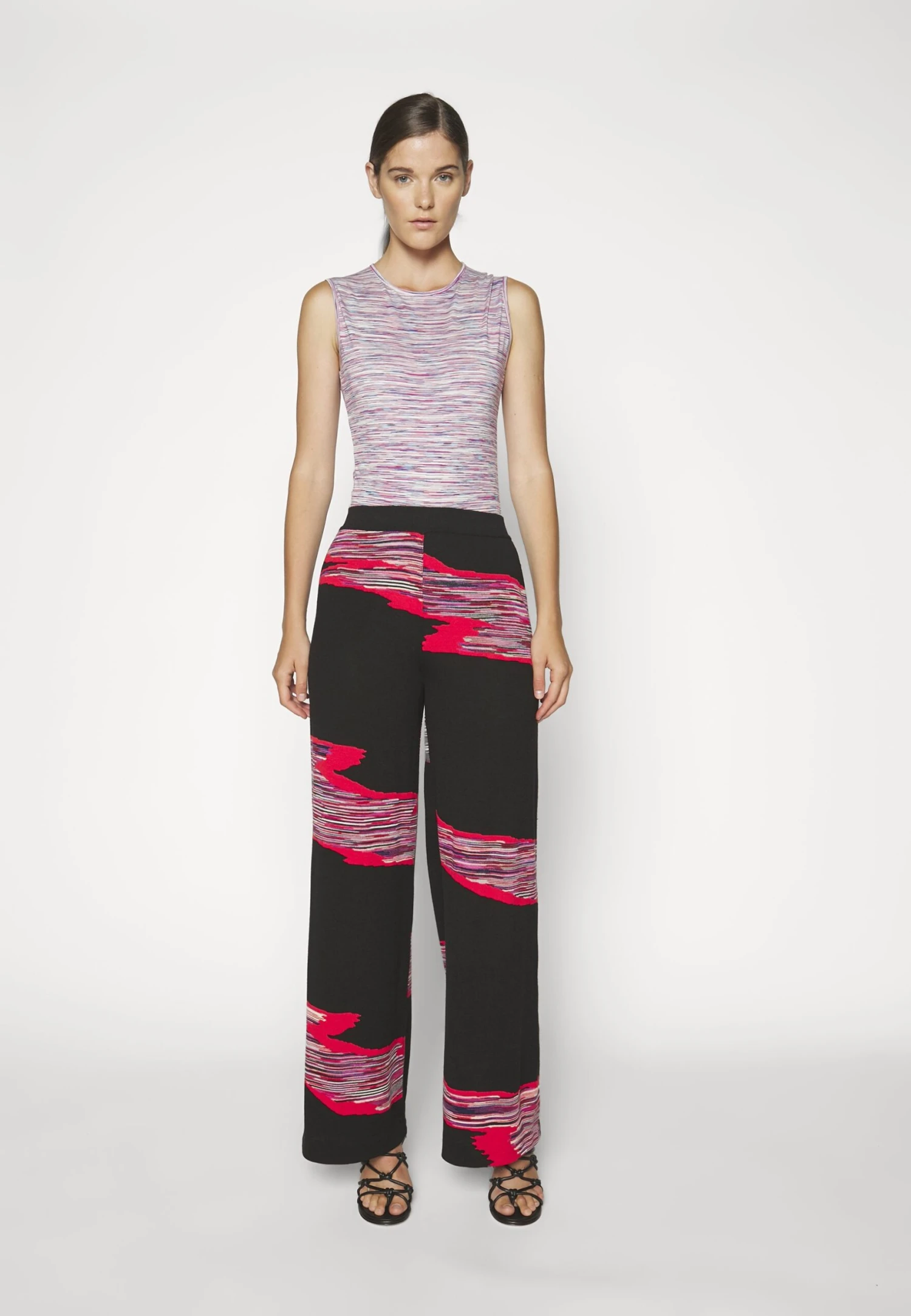 Missoni Trousers - Broek - Space Dyed Red 5 Missoni Trousers - Broek - Space Dyed Red - Afbeelding 5
