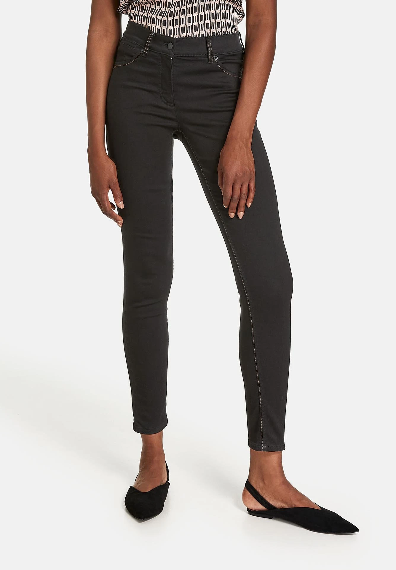 Gerry Weber 5-Pocket Best4Me Skinny - Jeans Skinny Fit - Black Denim 1 Gerry Weber 5-Pocket Best4Me Skinny - Jeans Skinny Fit - Black Denim