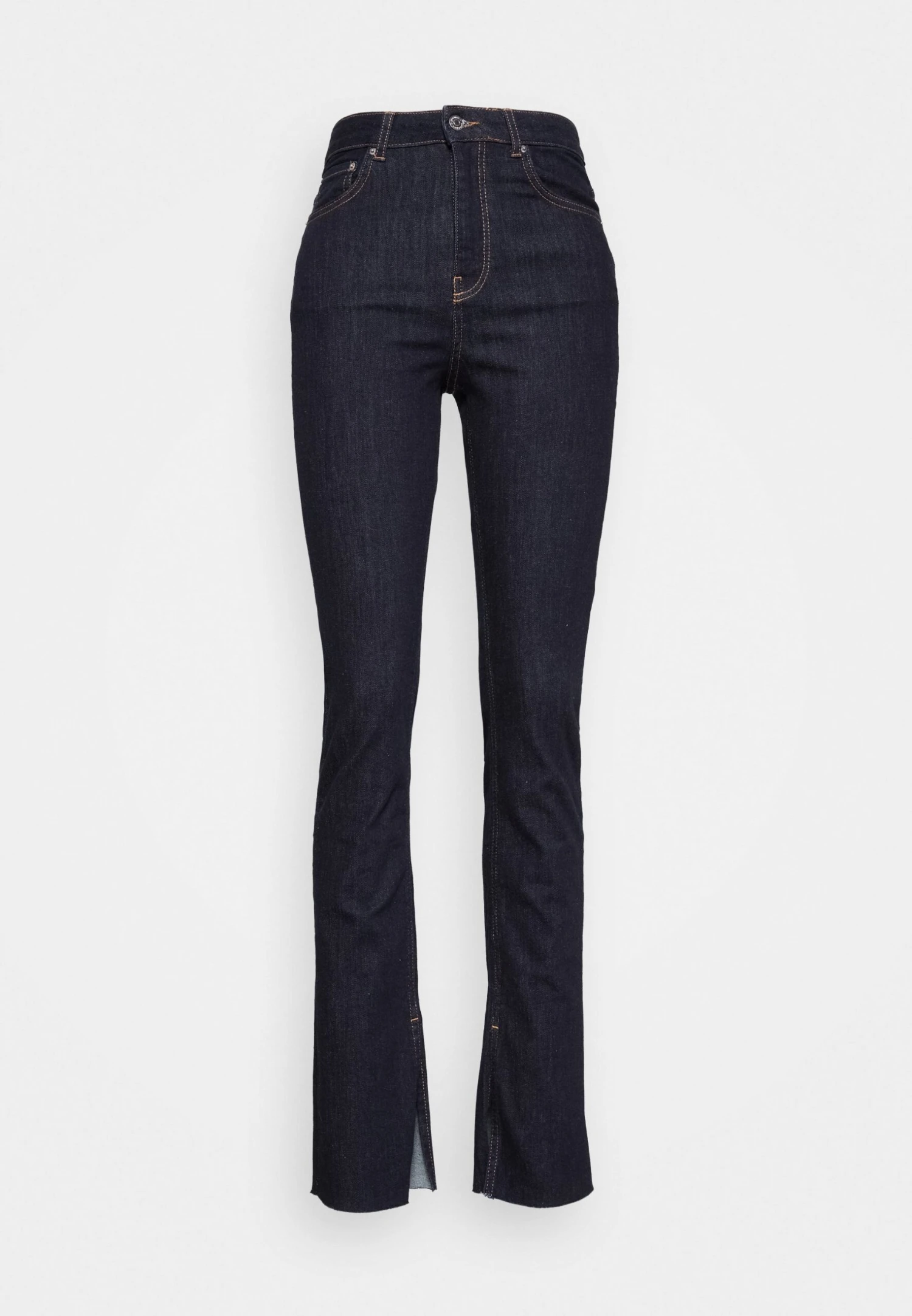 Gina Tricot High Waist Slit Jeans - Straight Leg Jeans - Rinse 5 Gina Tricot High Waist Slit Jeans - Straight Leg Jeans - Rinse - Afbeelding 5