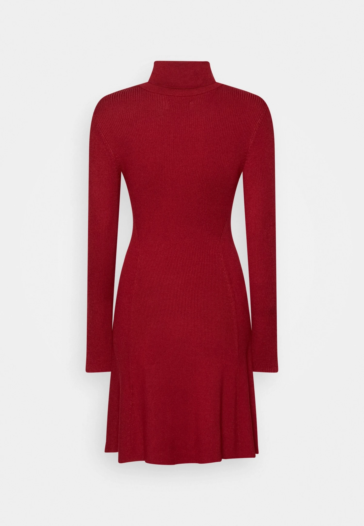 Even&Odd Gebreide Jurk - Bordeaux 2 Even&Odd Gebreide Jurk - Bordeaux - Afbeelding 2