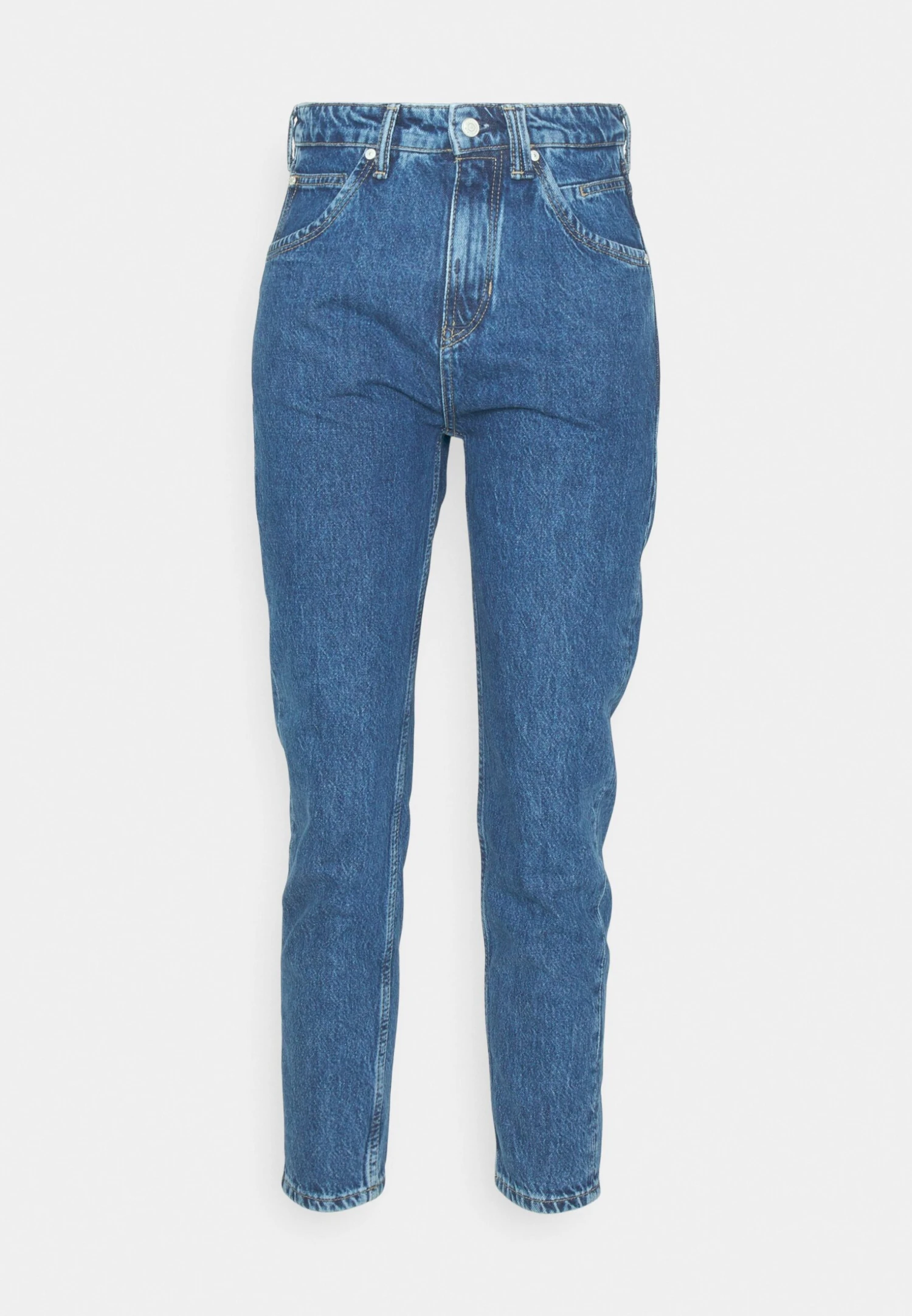 Marc O'Polo DENIM Trouser Boyfriend Fit - Straight Leg Jeans - Blue Denim 4 Marc O'Polo DENIM Trouser Boyfriend Fit - Straight Leg Jeans - Blue Denim - Afbeelding 4