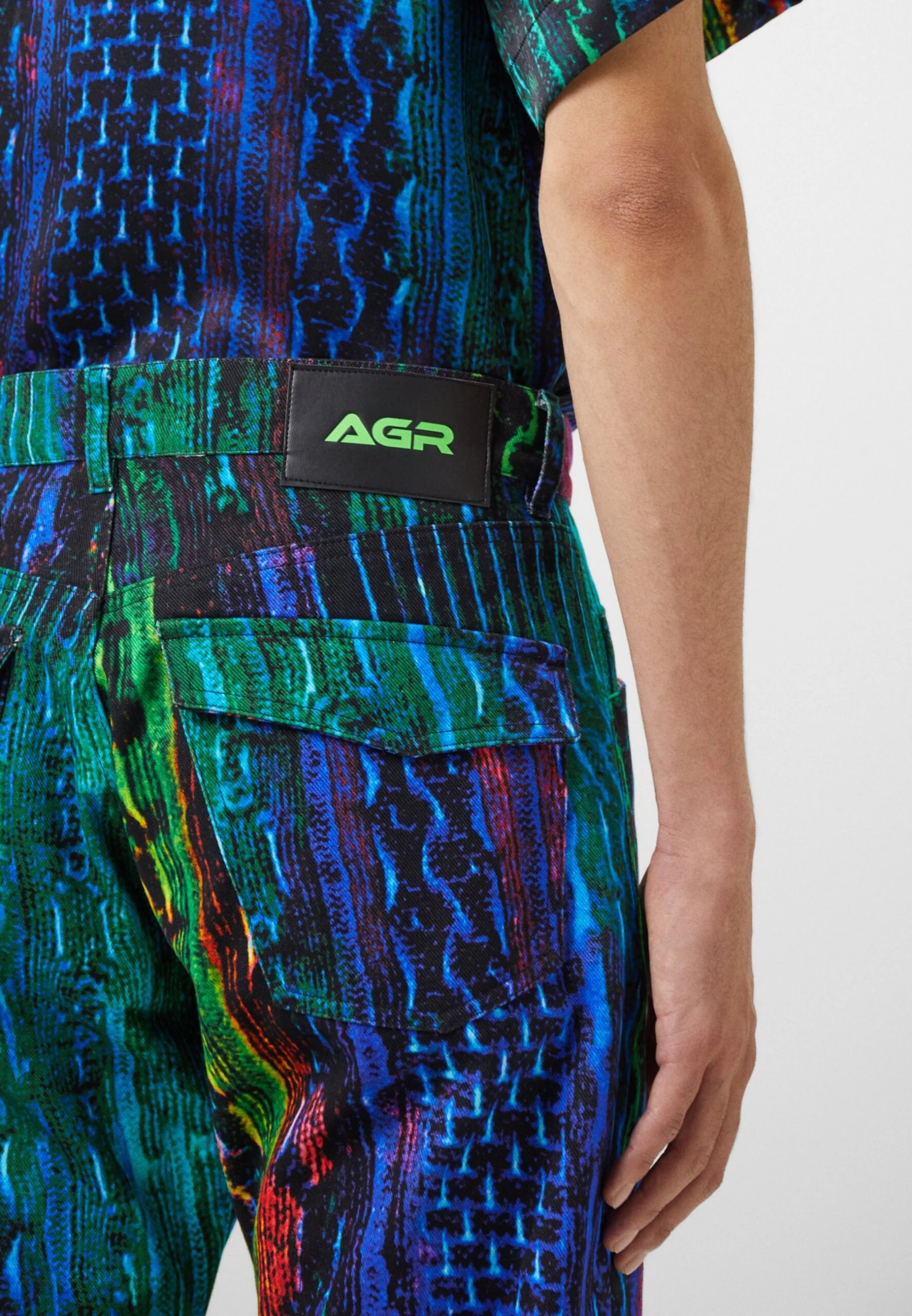 Unisex Snake - Slim Fit Jeans - Multi 6 Unisex Snake - Slim Fit Jeans - Multi - Afbeelding 6