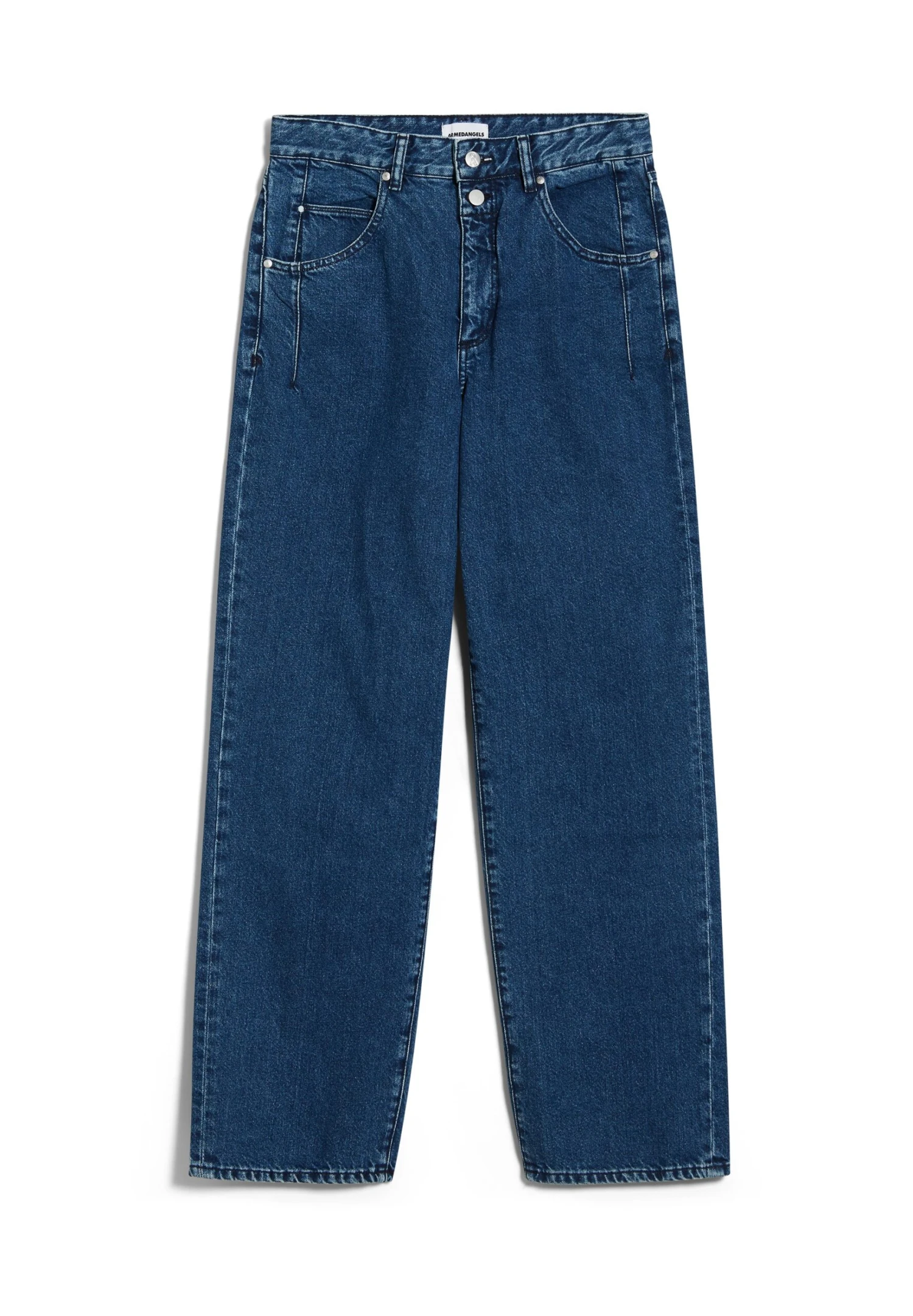 Armedangels Haayi - Straight Leg Jeans - Hyper Blue 9 Armedangels Haayi - Straight Leg Jeans - Hyper Blue - Afbeelding 9