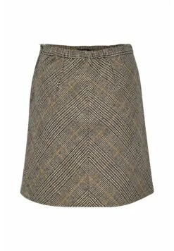 Soaked In Luxury Minirok - Brown Check -Only Mode Winkel 521aafed6bc04f76a06c5a38bab4dc31