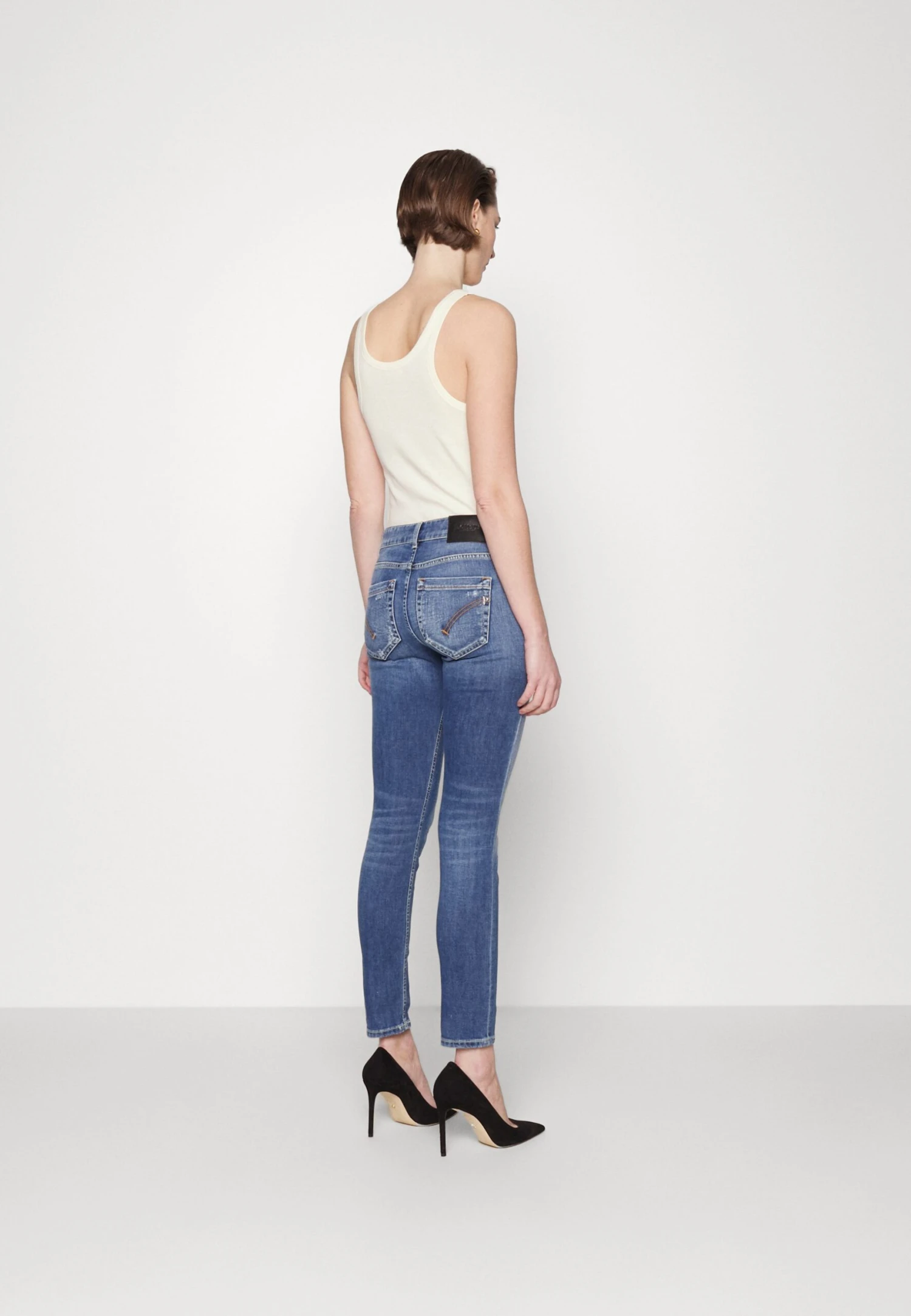Dondup Monroe - Jeans Skinny Fit - Blue 3 Dondup Monroe - Jeans Skinny Fit - Blue - Afbeelding 3