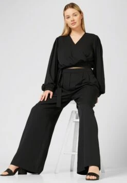 Bundfalten Jorina - Broek - Schwarz 8 Bundfalten Jorina - Broek - Schwarz -Only Mode Winkel 52d0ce88d94742ca8853ae54667e2ecf