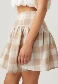 Parlour - A-Lijn Rok - Natural Gingham 8 Parlour - A-Lijn Rok - Natural Gingham -Only Mode Winkel 530abf95b5834bef8dcd2486f6b3c6f5