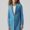 Vero Moda Vmdafnemie Coat - Halflange Jas - Caneel Bay/Melange