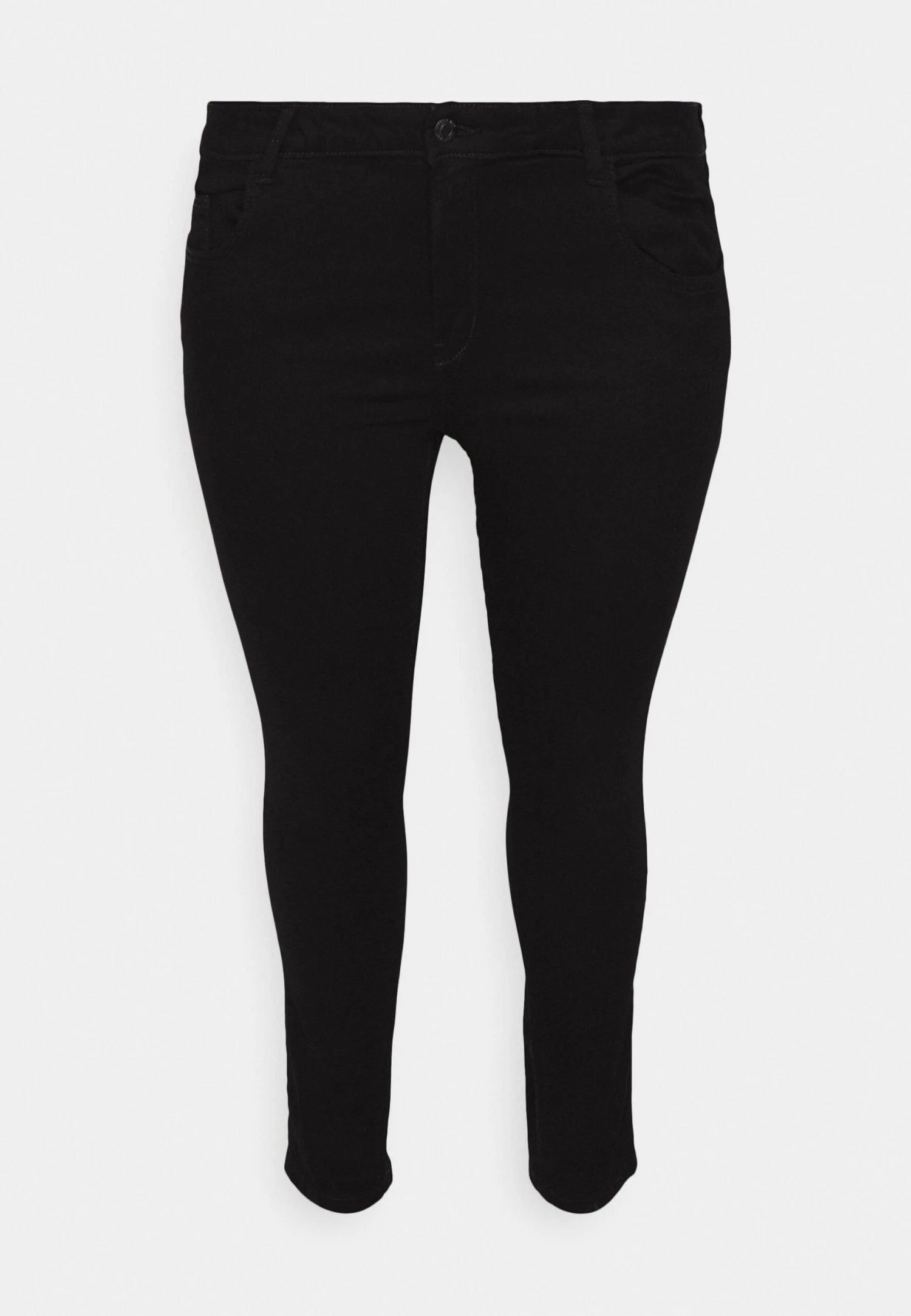 Nmallie Curve - Jeans Skinny Fit - Black 4 Nmallie Curve - Jeans Skinny Fit - Black - Afbeelding 4