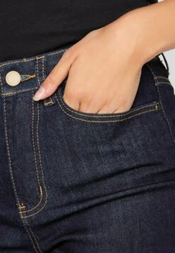 Ivy Stretch- Straight Leg Jeans - Dark Blue -Only Mode Winkel 536b3c9784e74233b00048404d3fa387