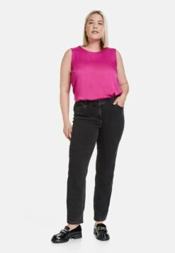 Slim Fit Jeans - Raw Black Denim