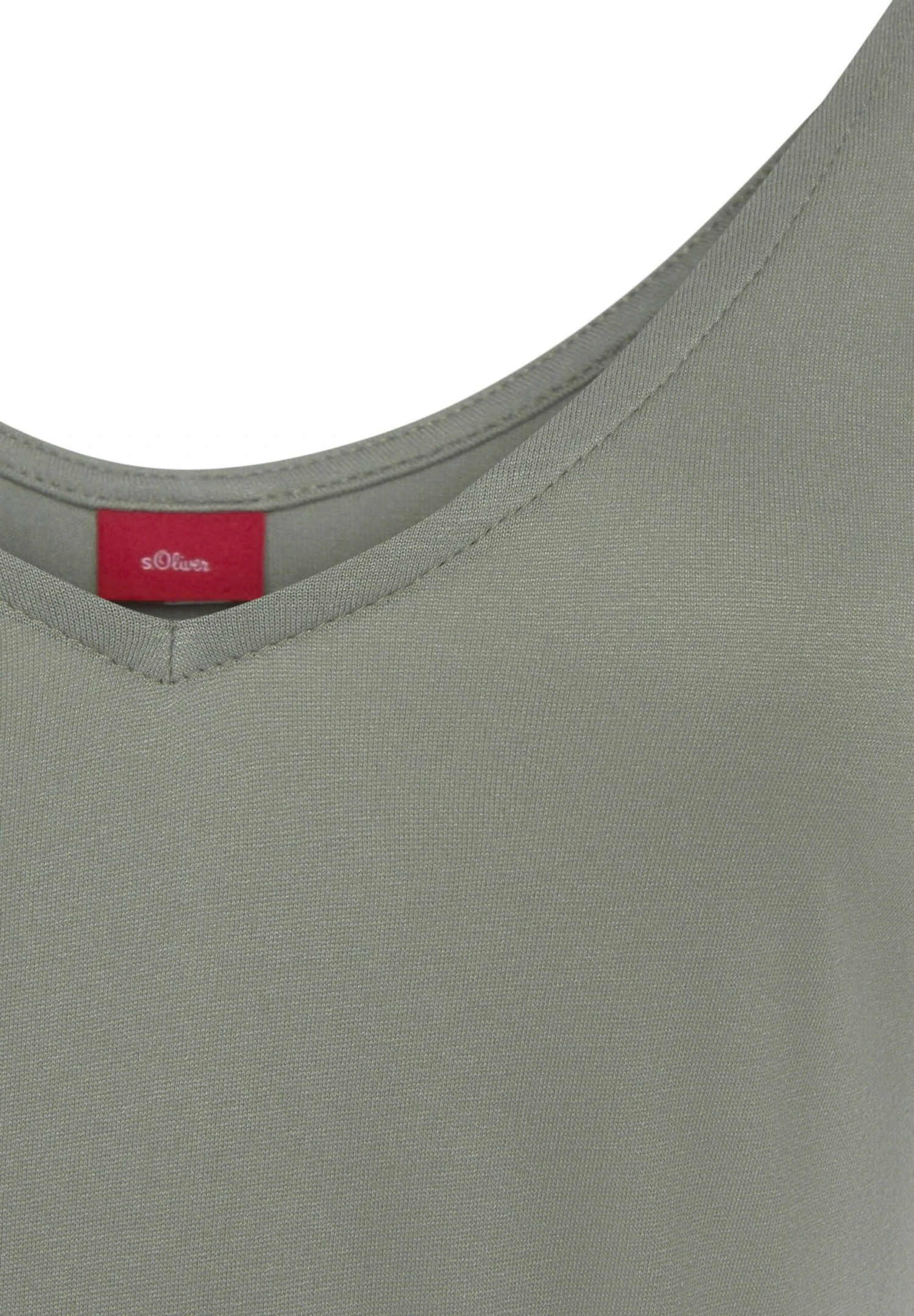 S.Oliver Jerseyjurk - Khaki 4 S.Oliver Jerseyjurk - Khaki - Afbeelding 4