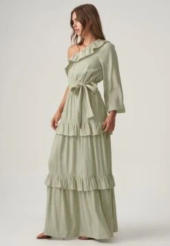 Maxi-Jurk - Sage Green 10 Maxi-Jurk - Sage Green -Only Mode Winkel 53c237c6d7484ed799d982e0911d3050