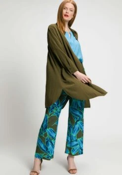 Ulla Popken Elastikbund - Broek - Oliv -Only Mode Winkel 53c9dfd1d7c54a488f91a615a23060d5