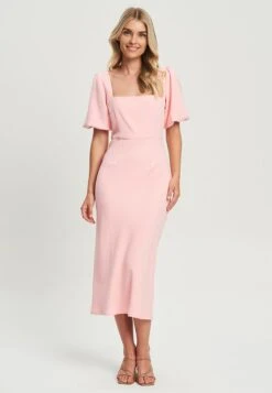 Tussah Sondra Midi- Jurk - Pale Pink