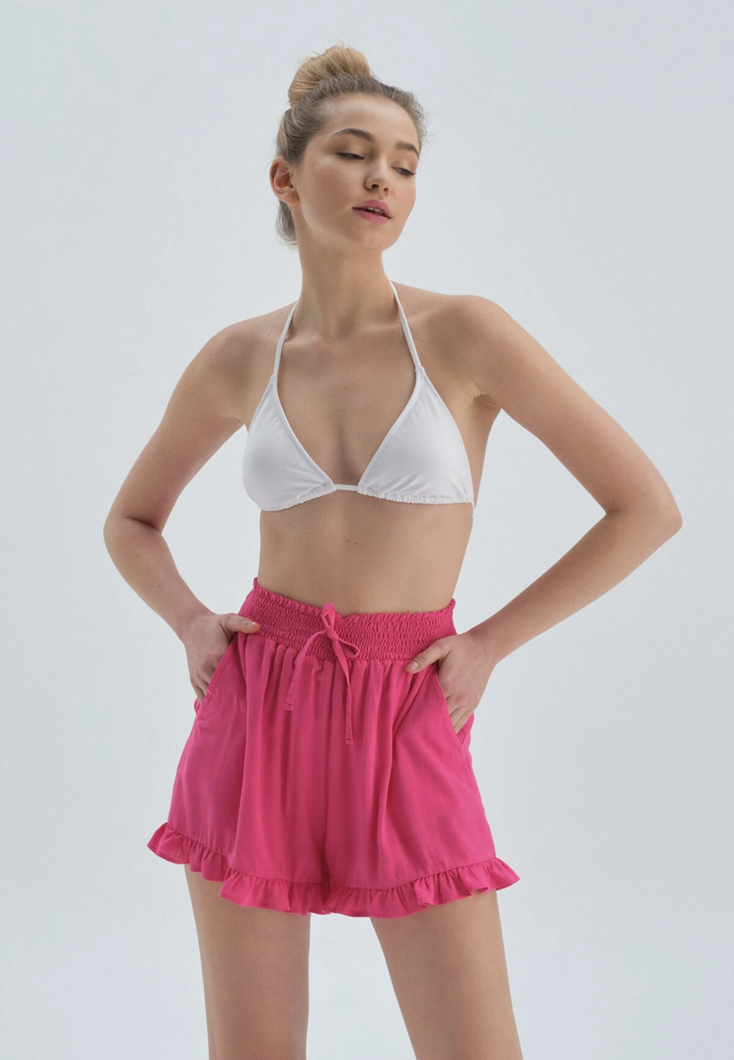 Salmon - Zwemshorts - Pink 4 Salmon - Zwemshorts - Pink - Afbeelding 4