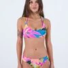 HURLEY Max Isla Pull On Top - Bikinitop - Isla Multi