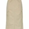 Pieces Jill - A-Lijn Rok - White Pepper